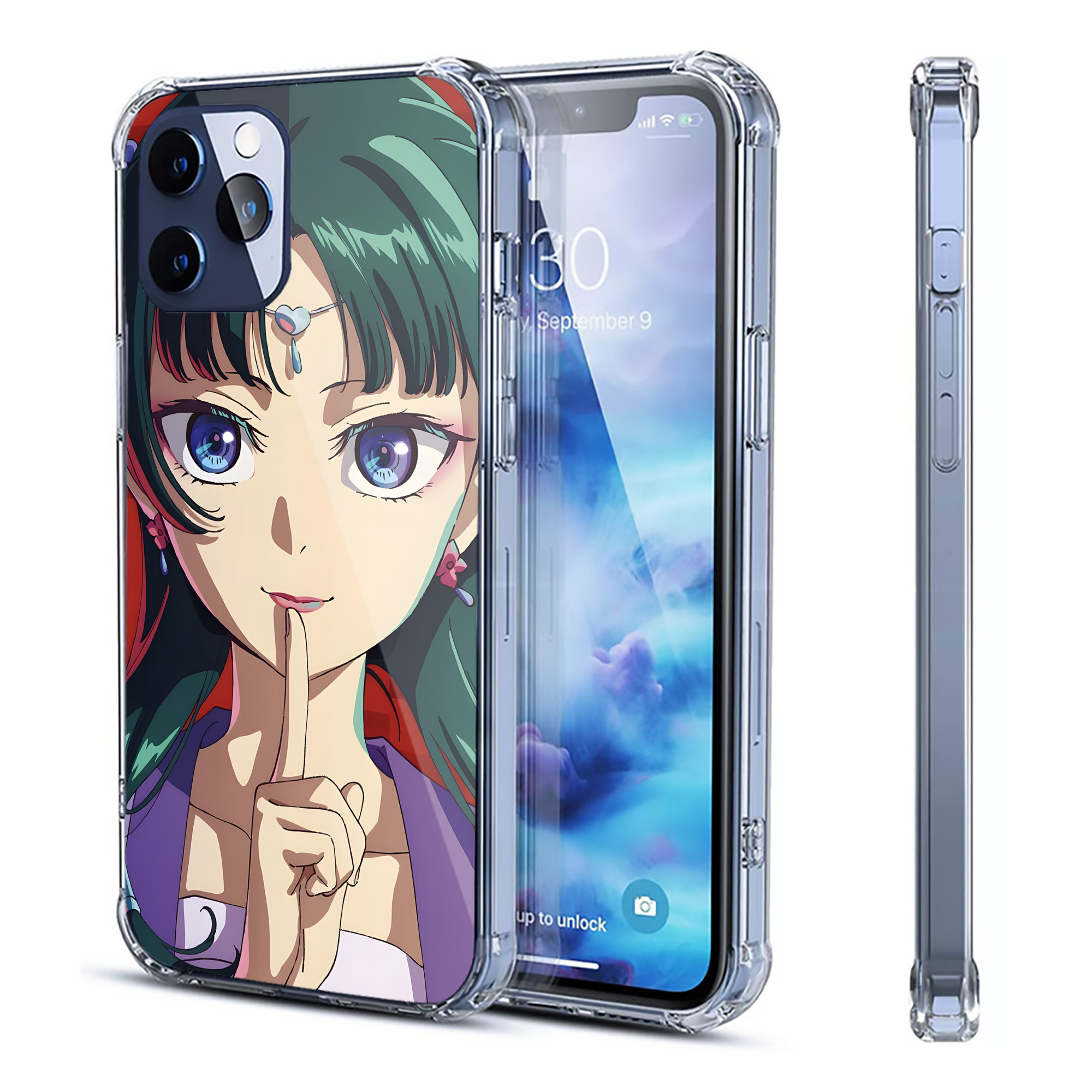 （画像用） 薬屋のひとりごと The Apothecary Diaries 【iPhone 12シリーズ対応】透明スマホケース（クリアソフトケース）